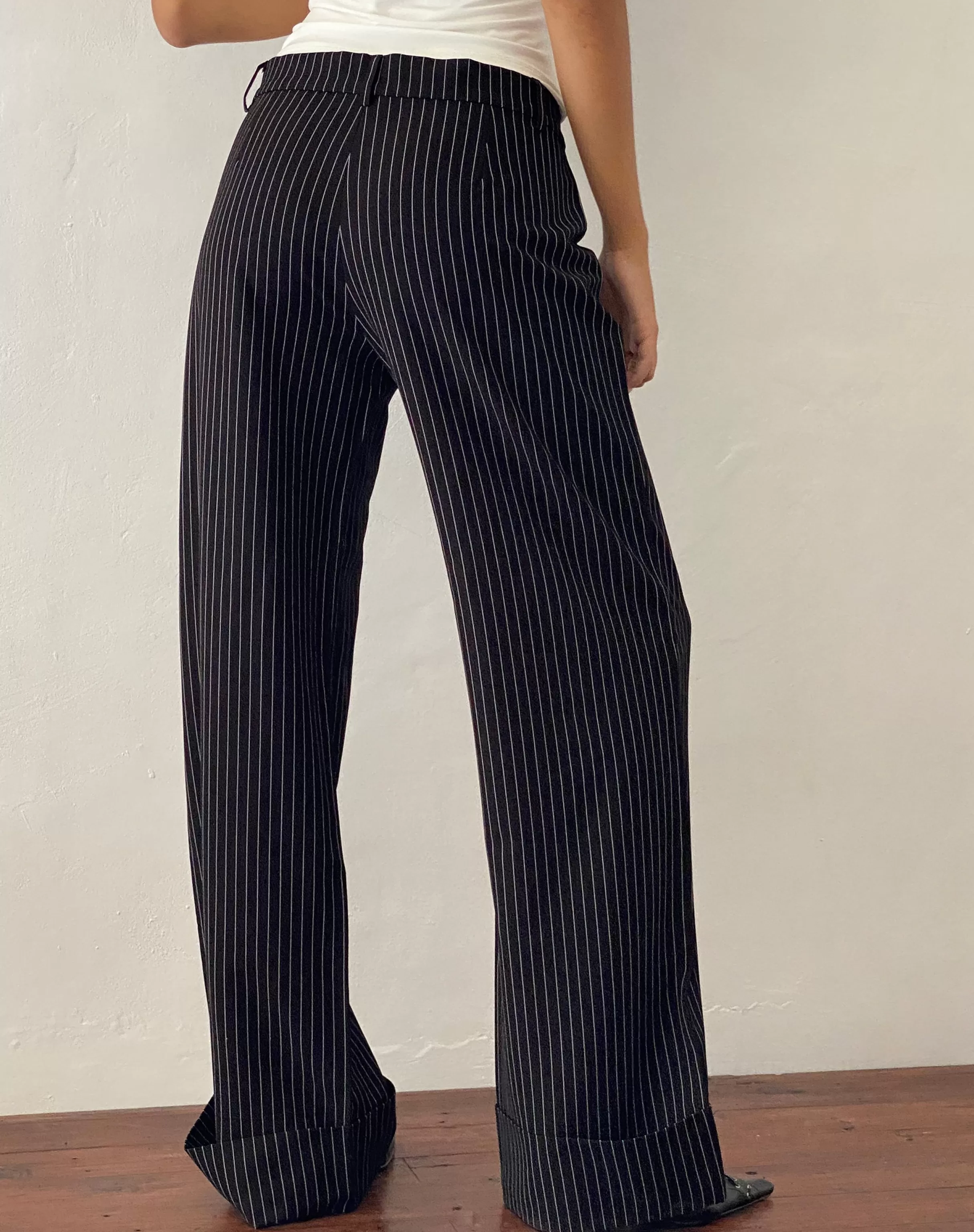 Best Sale Abba Low Rise Trouser In TAILORING | WIDE LEG TROUSERS