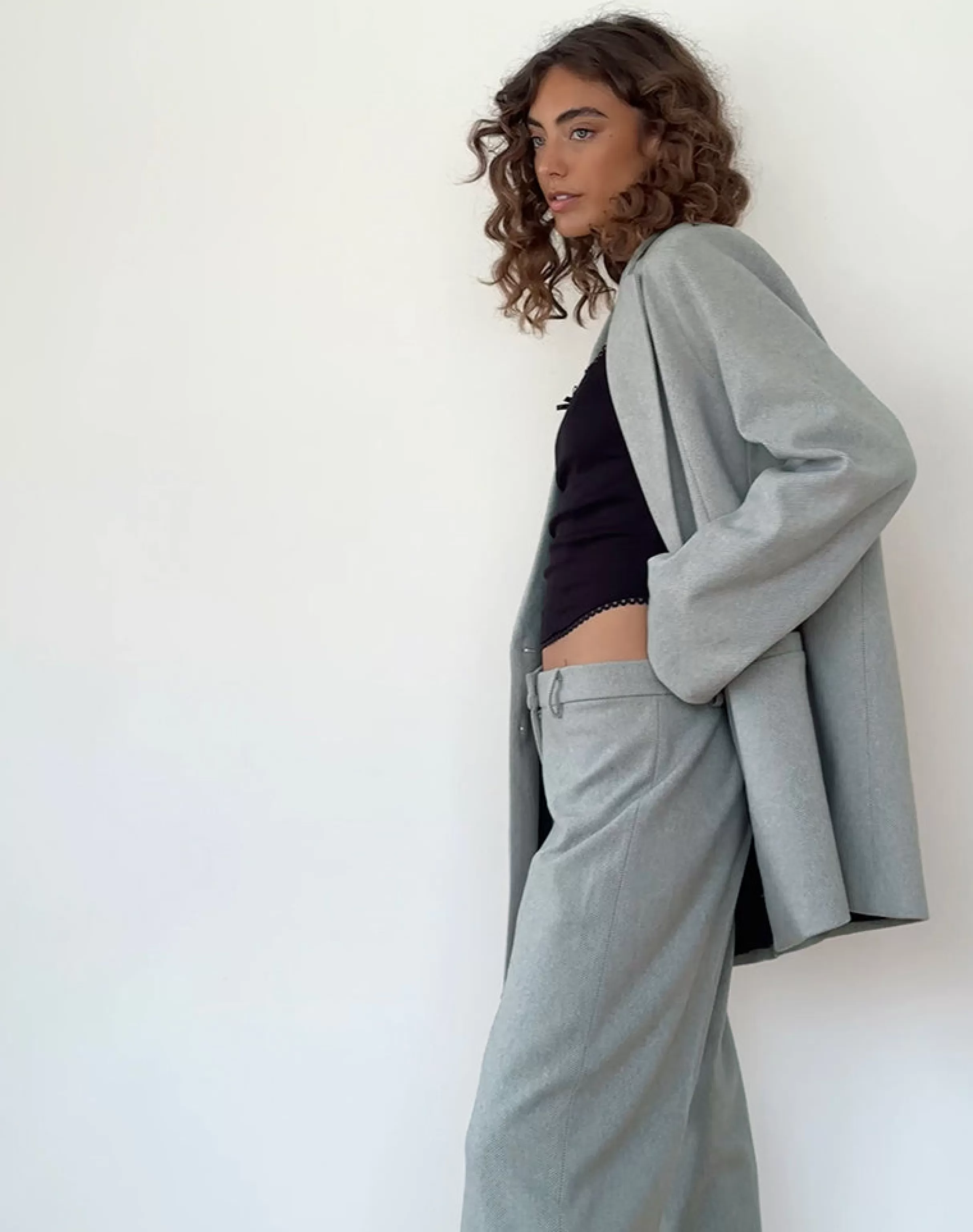 Flash Sale Abdel Faux Wool Tailored Trouser In SALE TROUSERS | TAILORING