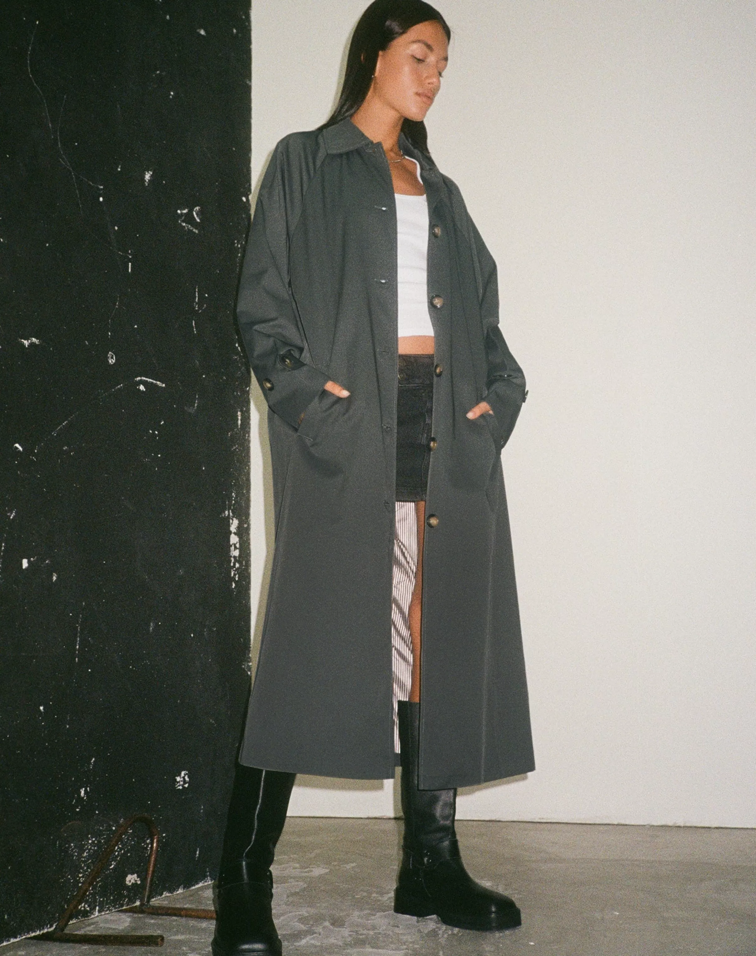 Hot Assa Trench Coat In TRENCH COATS | COATS