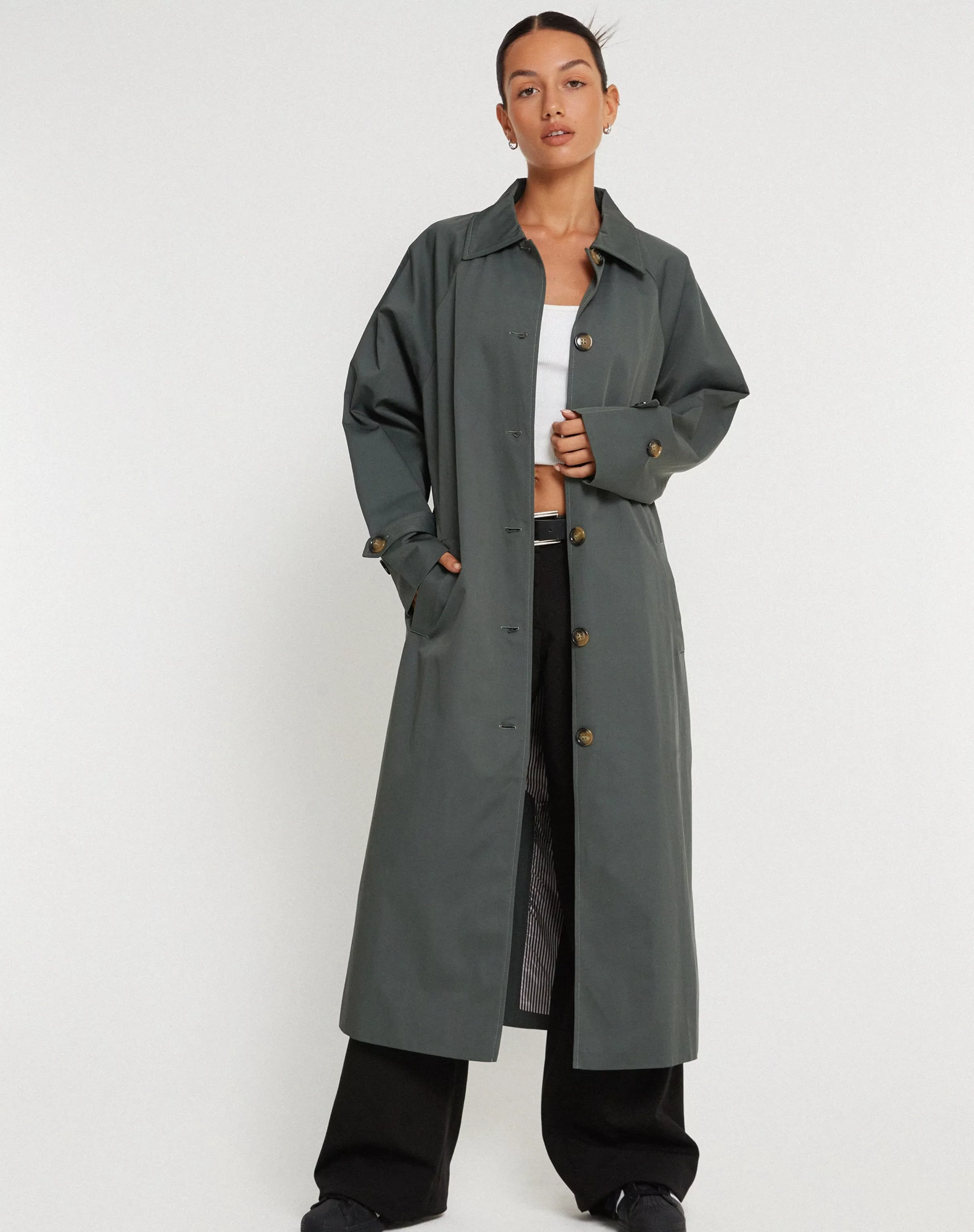 Hot Assa Trench Coat In TRENCH COATS | COATS