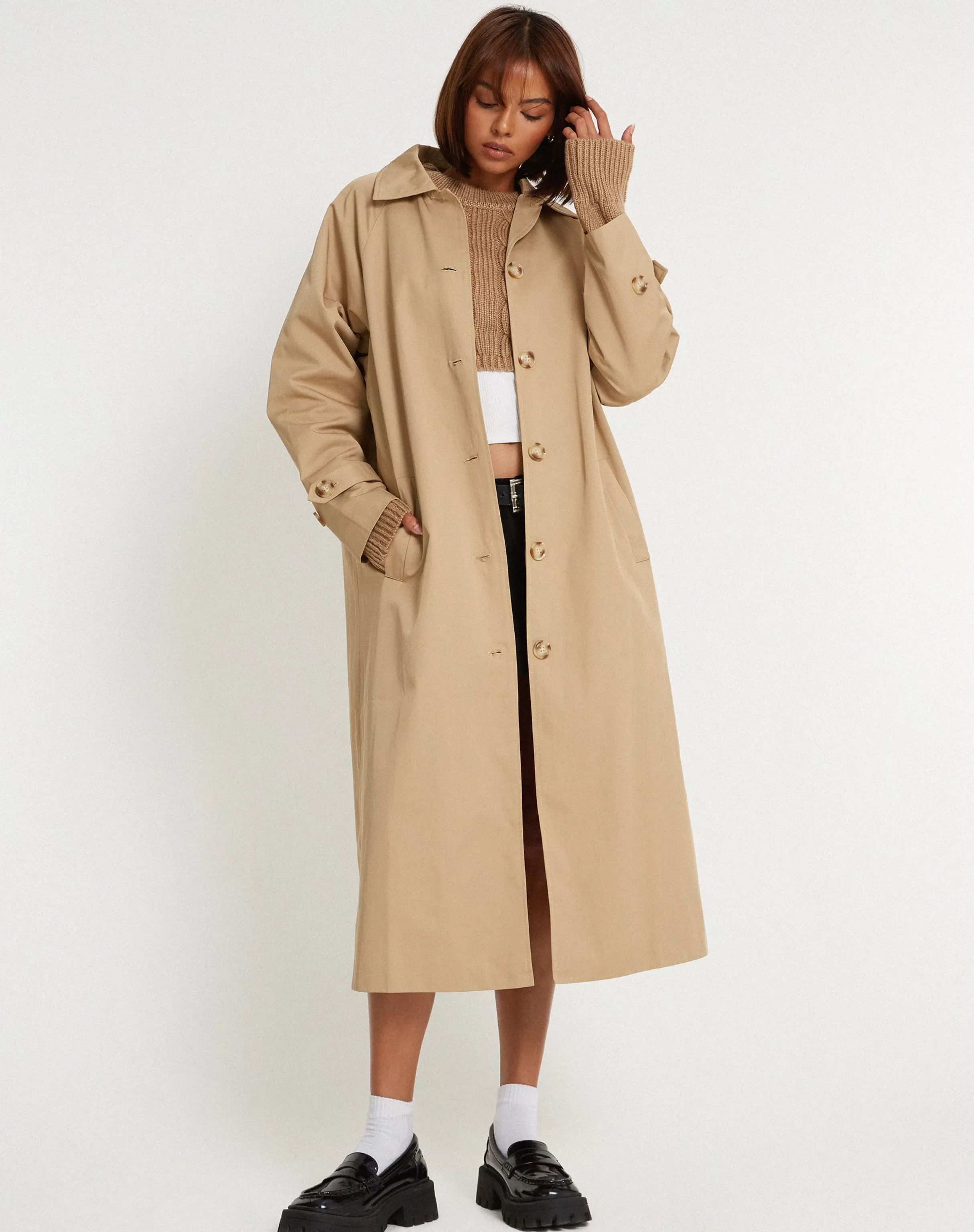 Hot Assa Trench Coat In COATS