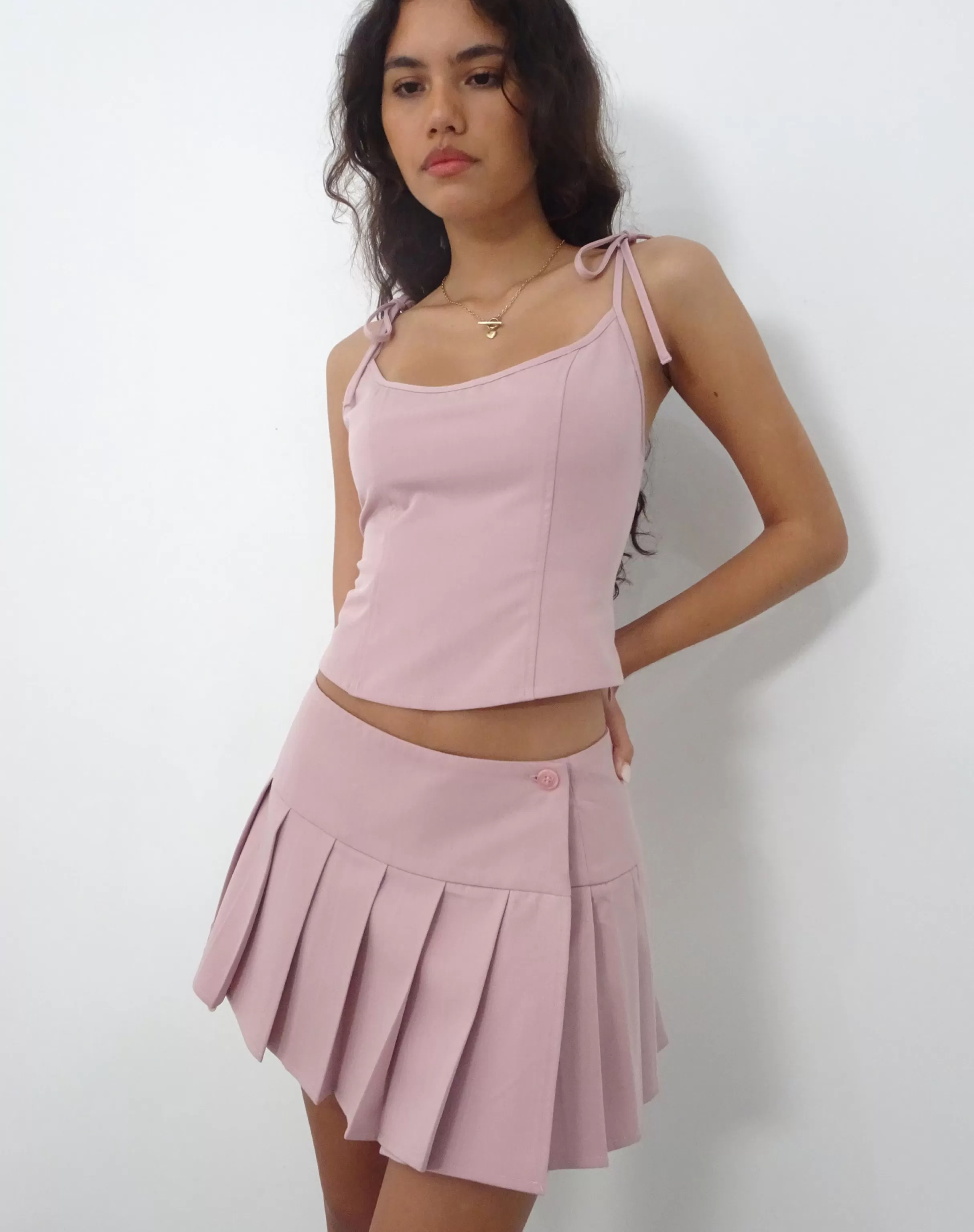 Discount Casini Pleated Micro Skirt In MINI SKIRTS