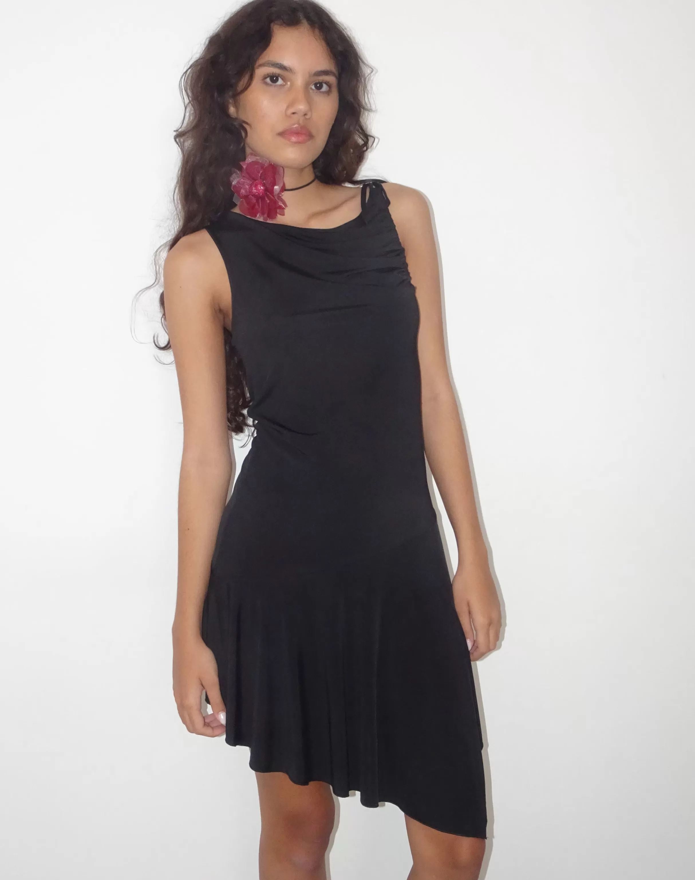 Clearance Chaya Slinky Mini Dress In SALE DRESSES | LITTLE BLACK DRESSES