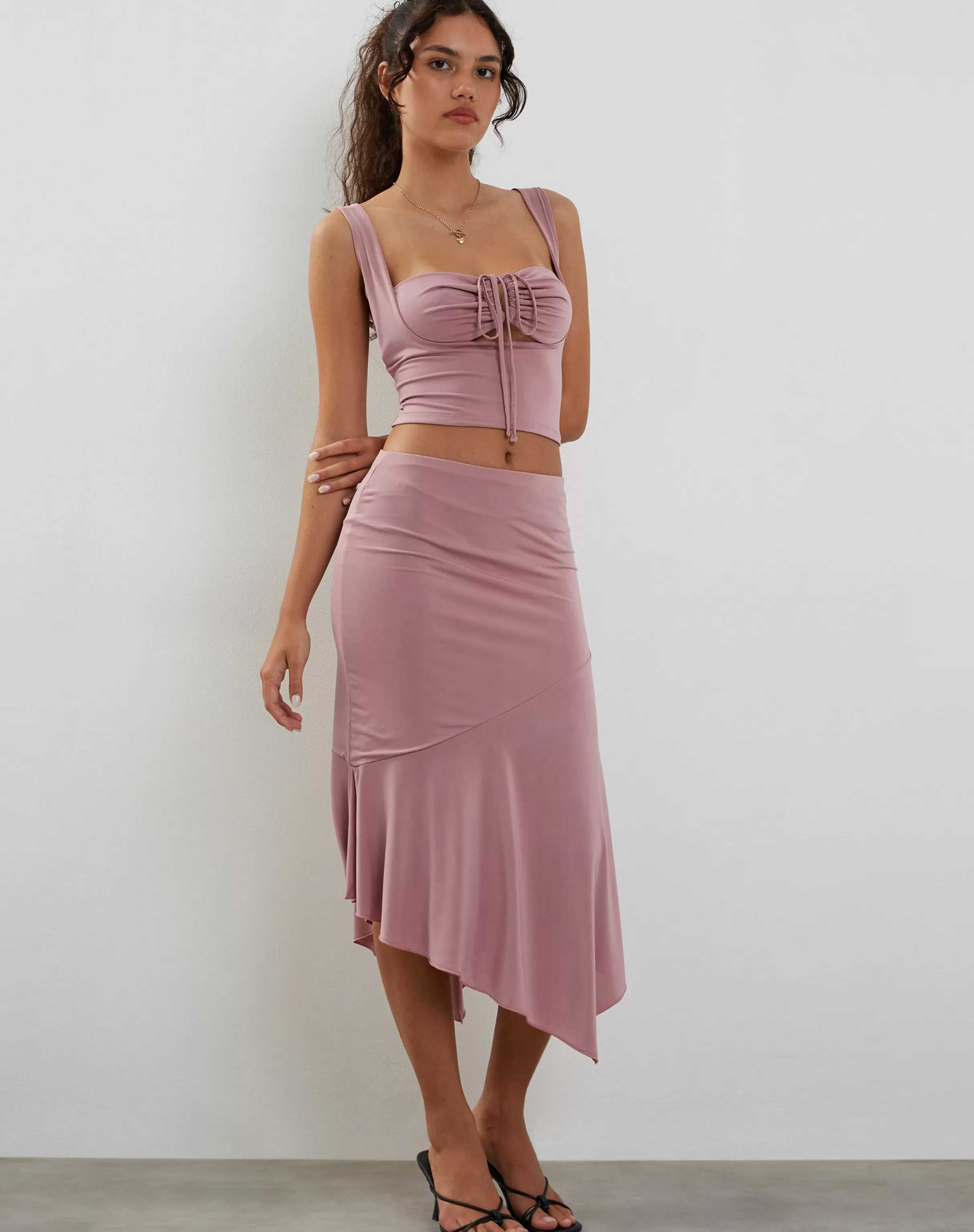 New Cinta Low Rise Midi Skirt In SALE SKIRTS | MIDI SKIRTS