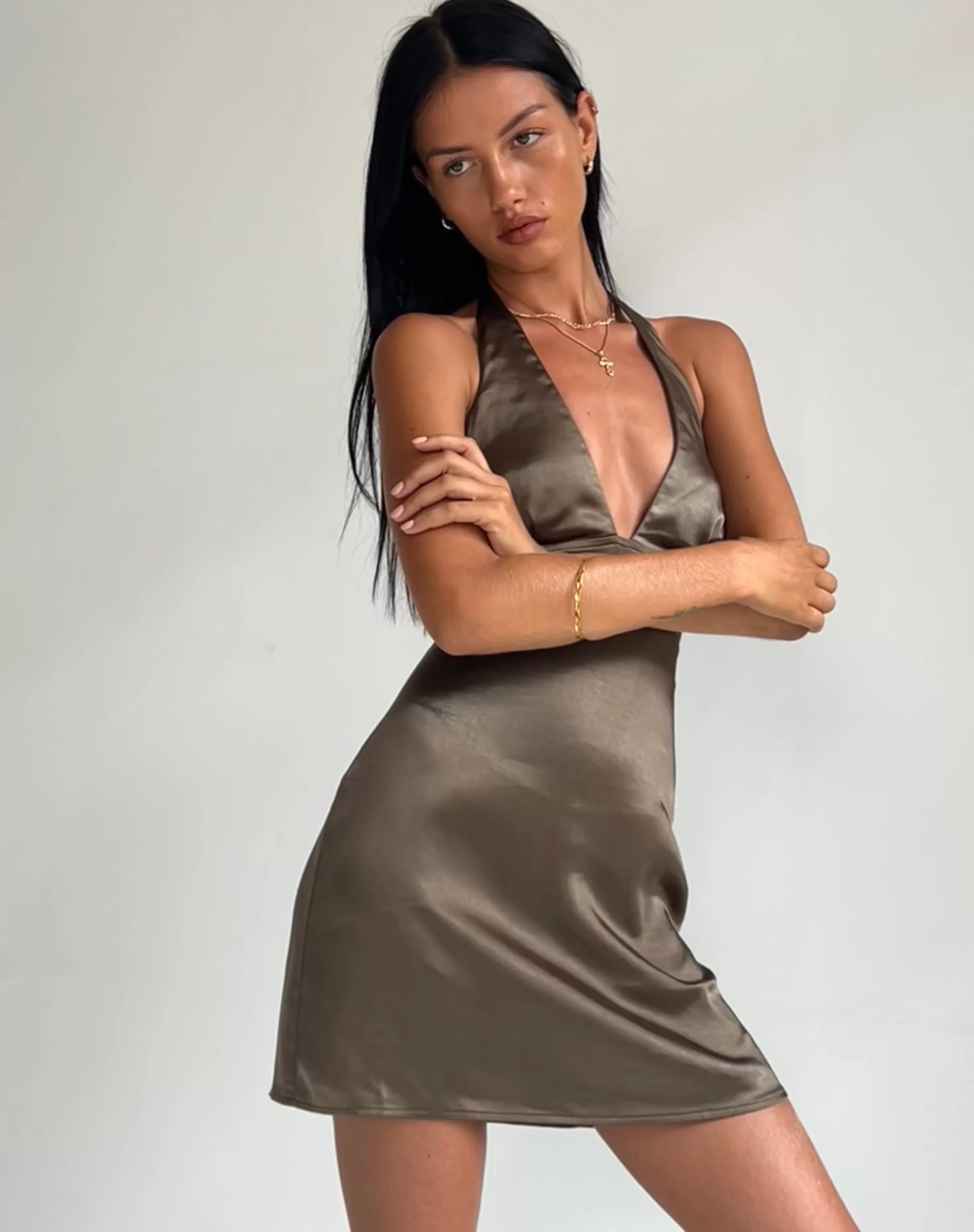 Outlet Coda Slip Dress In SATIN DRESSES | PARTY DRESSES