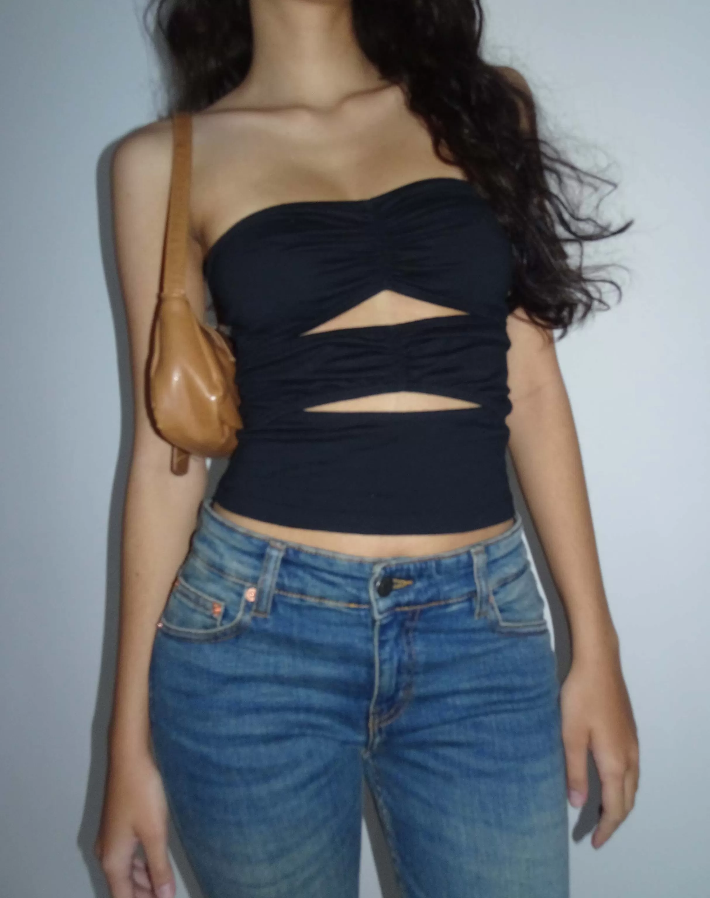 Hot Dayu Bandeau Crop Top In BANDEAU TOPS