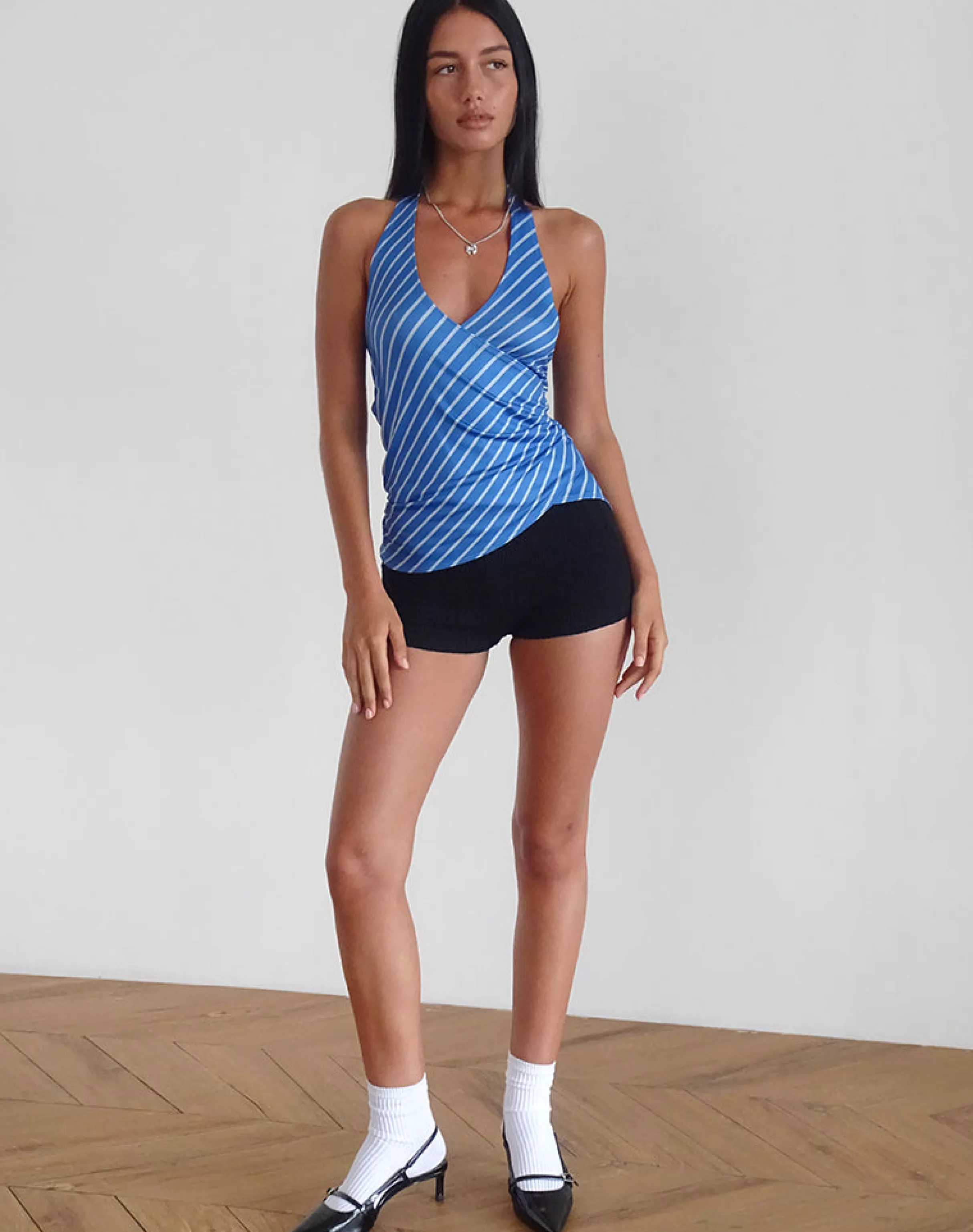 Cheap Fayez Slinky Top In HALTERNECK TOPS | GOING OUT TOPS