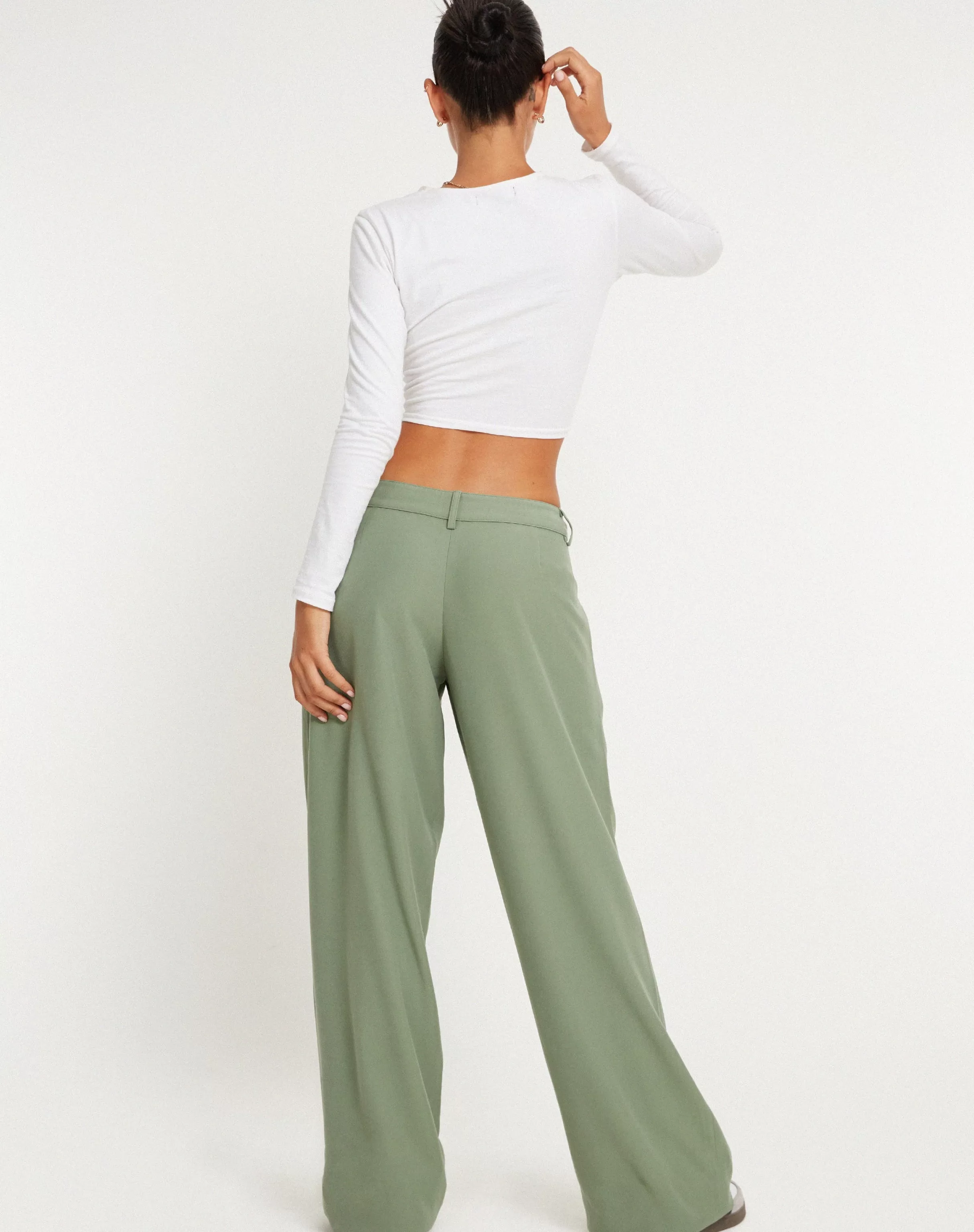 Cheap Hondra Wide Leg Trouser In SALE TROUSERS