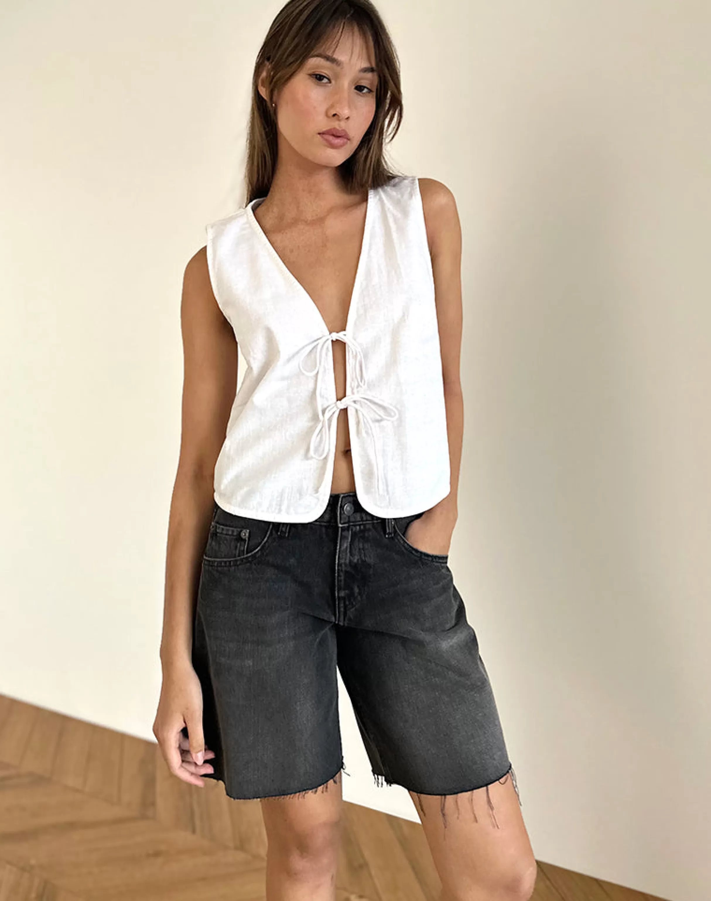 Best Sale Kayve Tie Front Top In SHIRTS AND BLOUSES | VEST TOPS