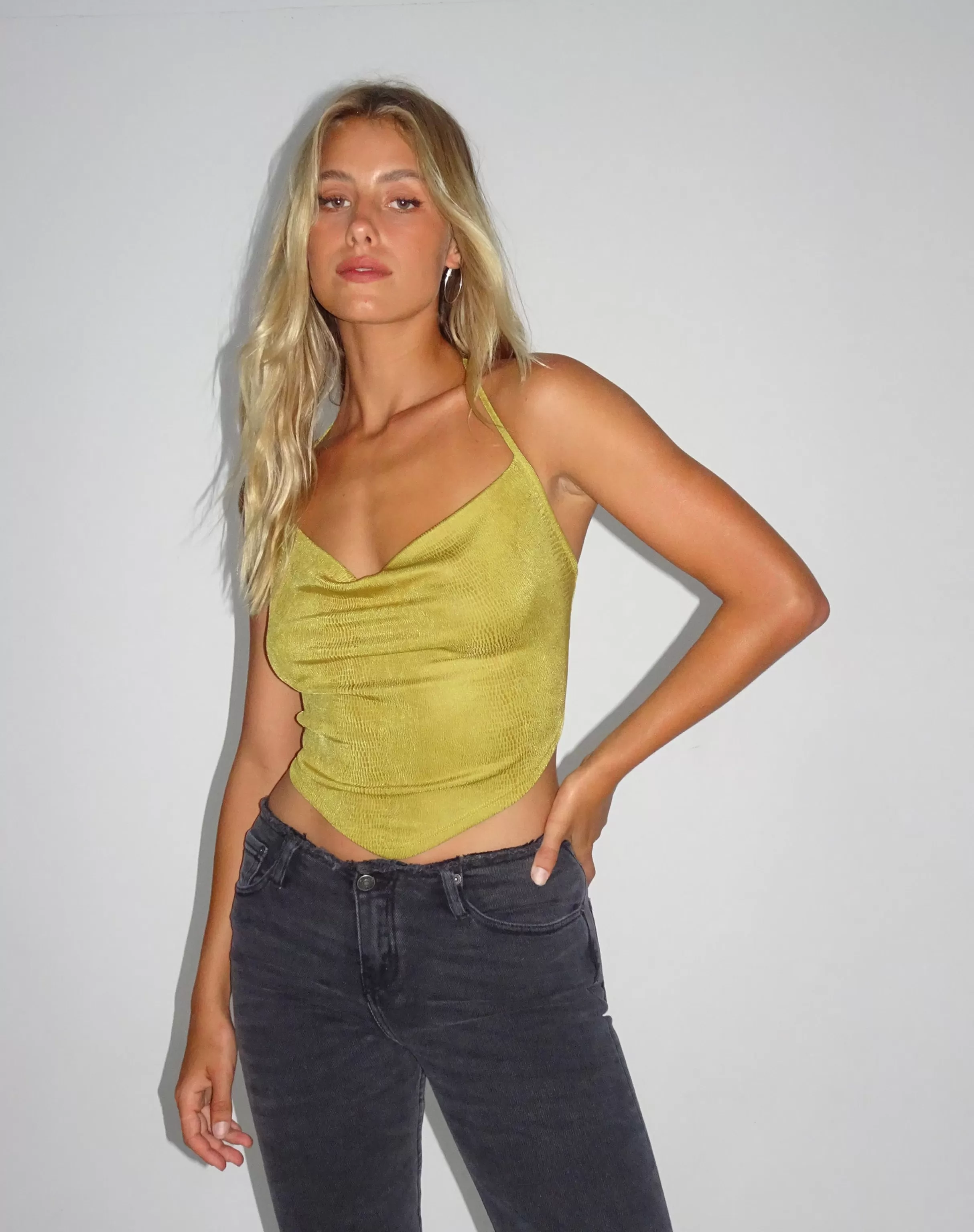 Best Sale Ketia Crop Top In VEST TOPS | HALTERNECK TOPS