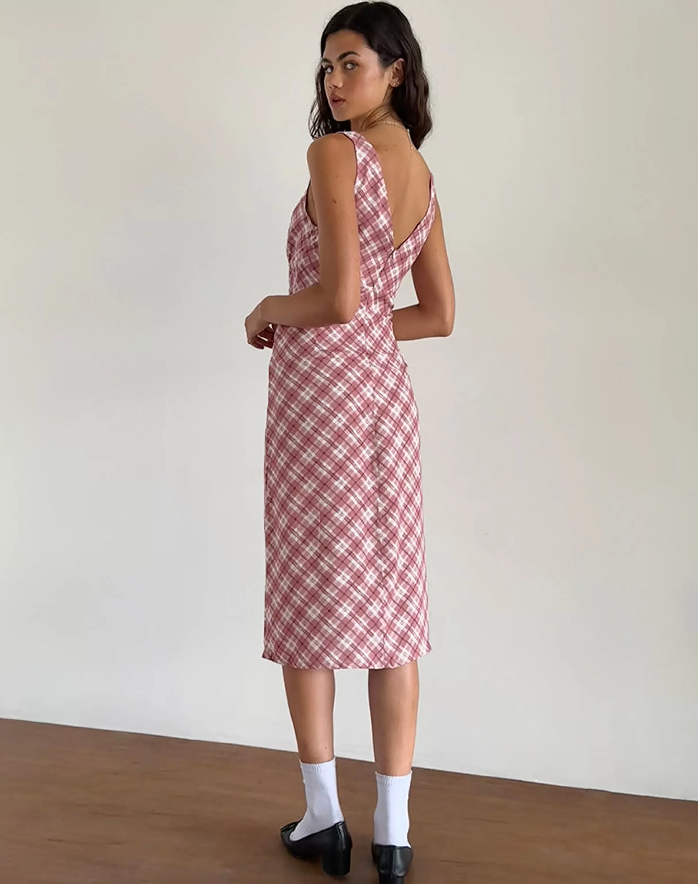 Best Liva Midi Dress In STRAWBERRY MILK | DAY DRESSES