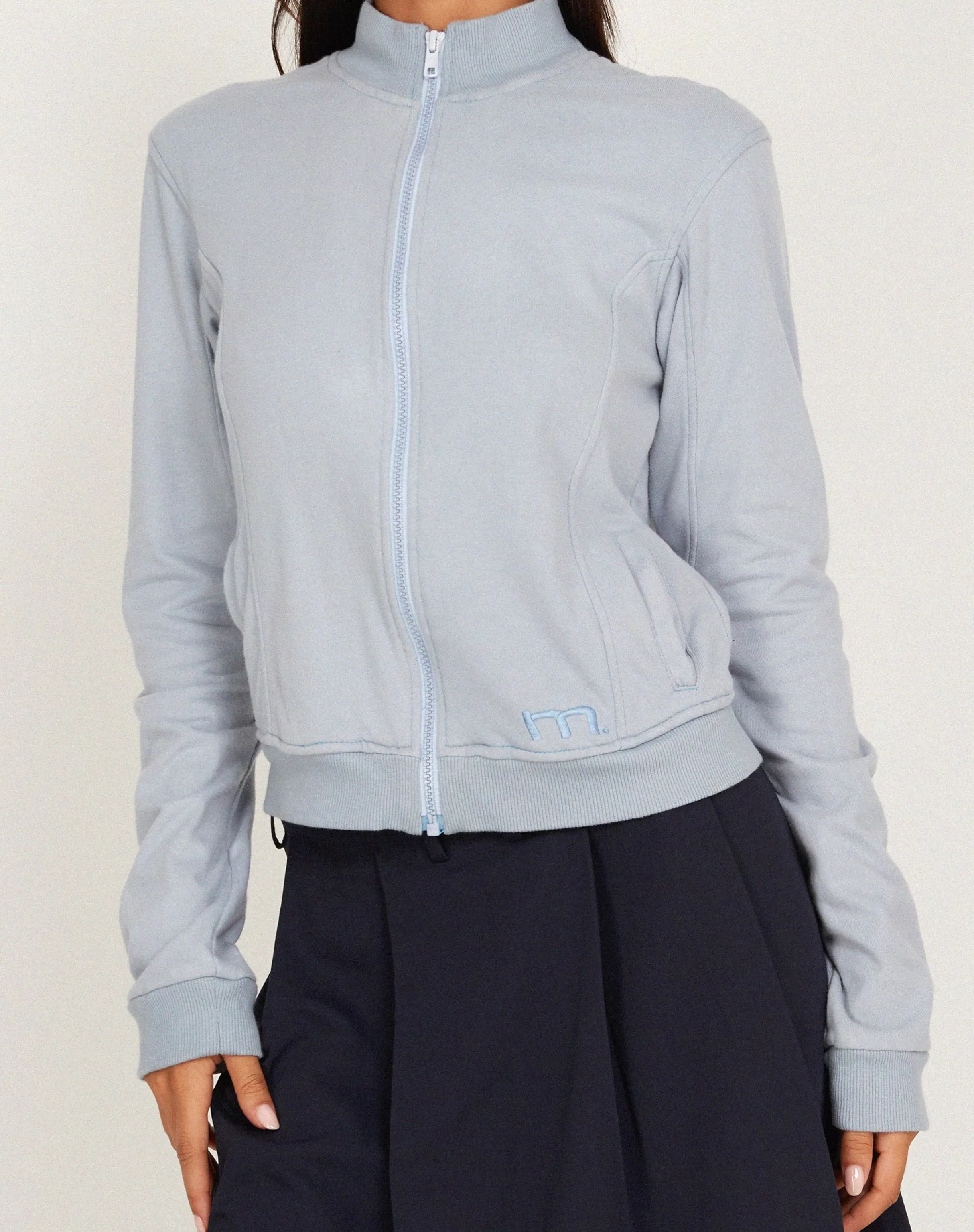 Best Sale Makari Jersey Zip Up Jacket In Grey Dawn LOUNGEWEAR | HOODIES & SWEATSHIRTS