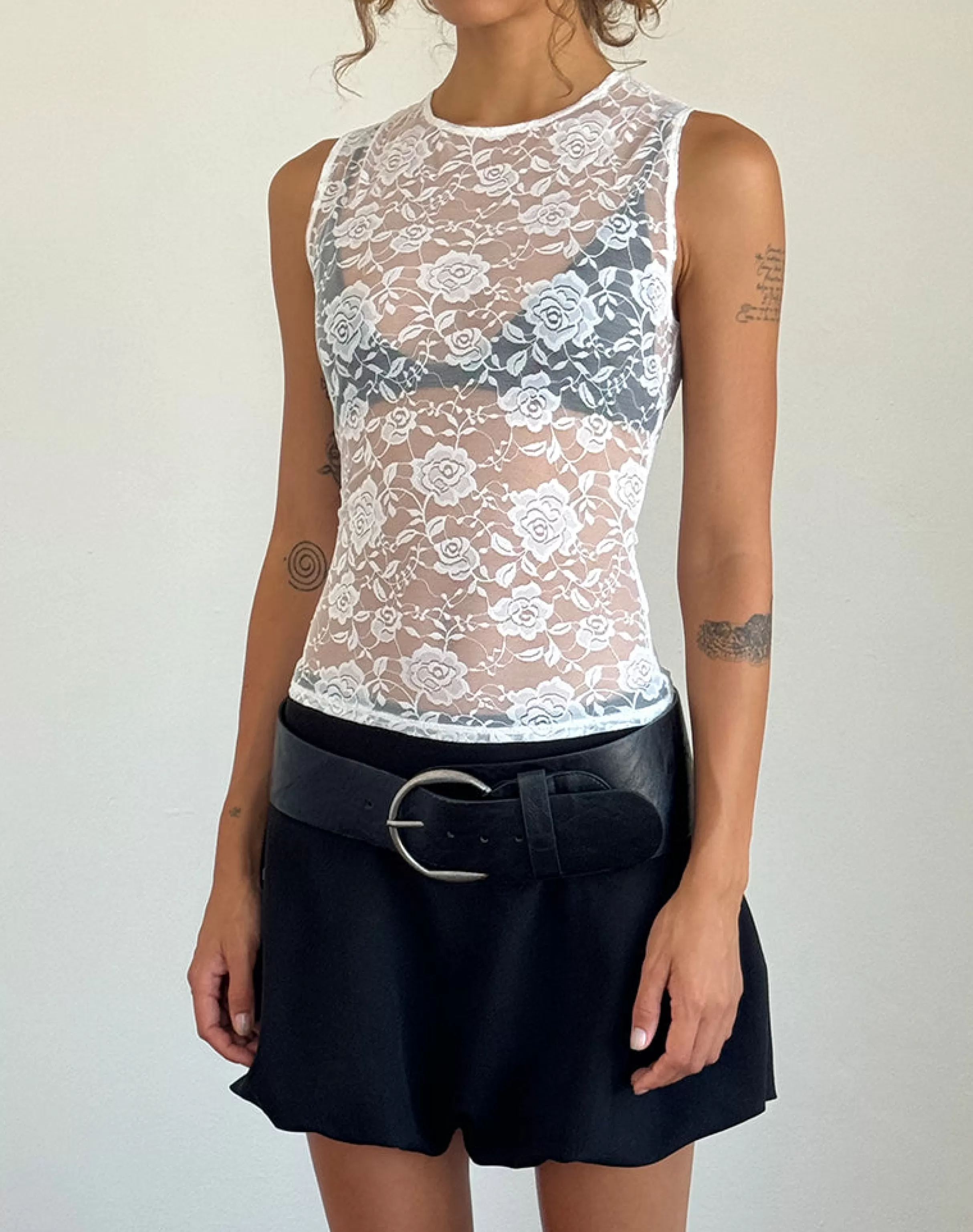 Clearance Monlo Unlined Top In NEVERMORE | VEST TOPS