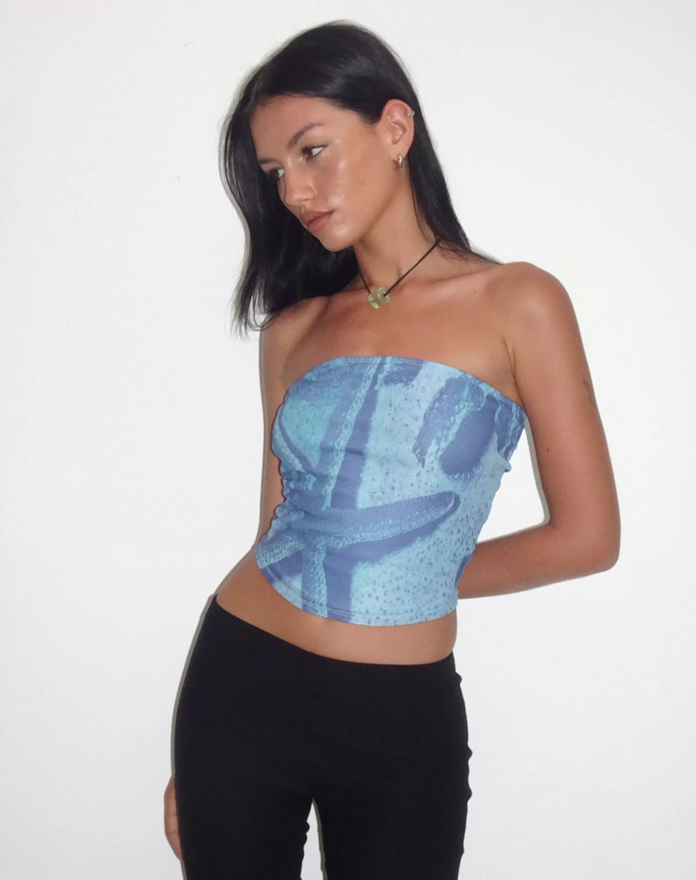 Best Peggy Mesh Bandeau Top In BANDEAU TOPS