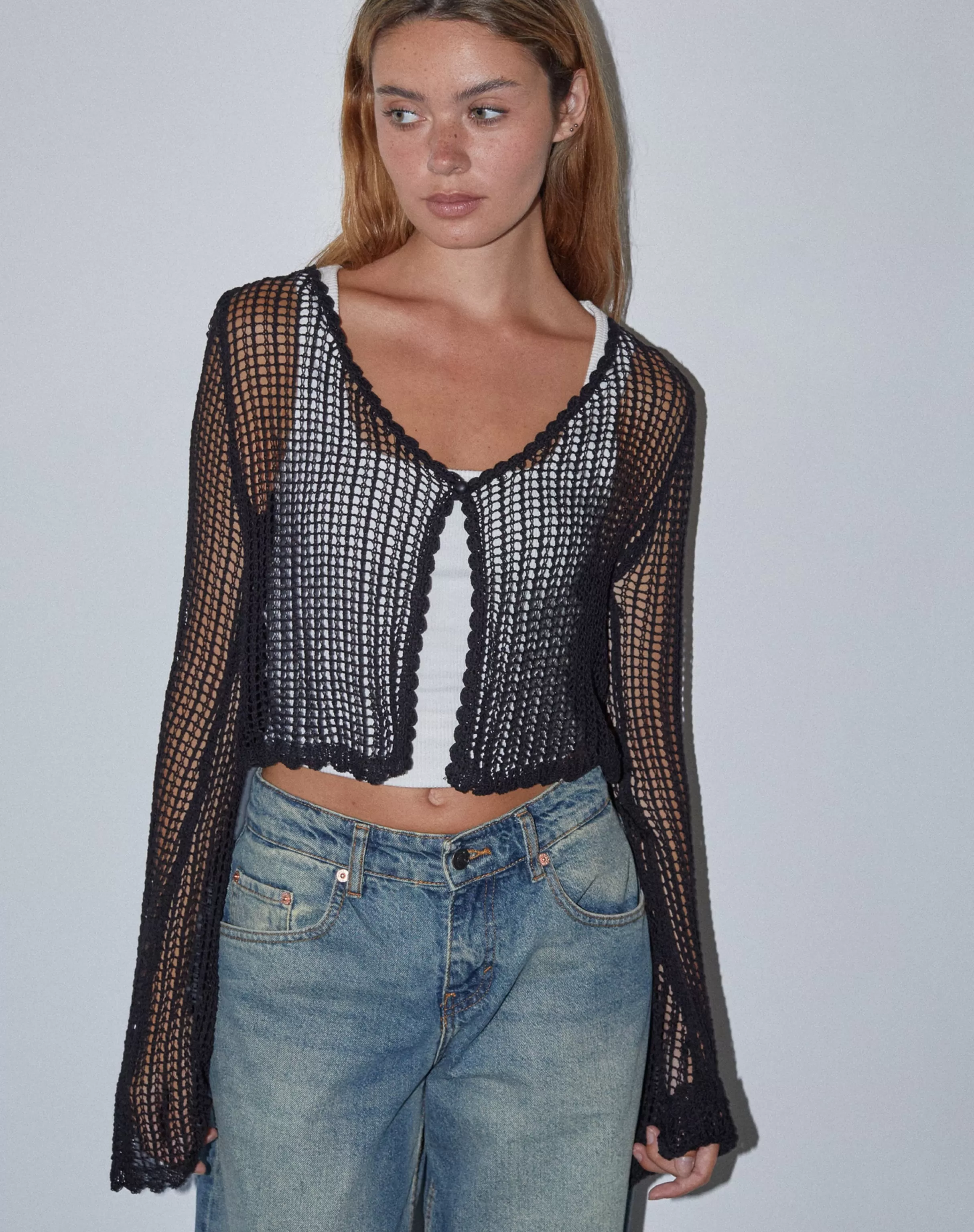 Hot Septa Cropped Knit Cardigan In SALE KNITWEAR | SALE TOPS