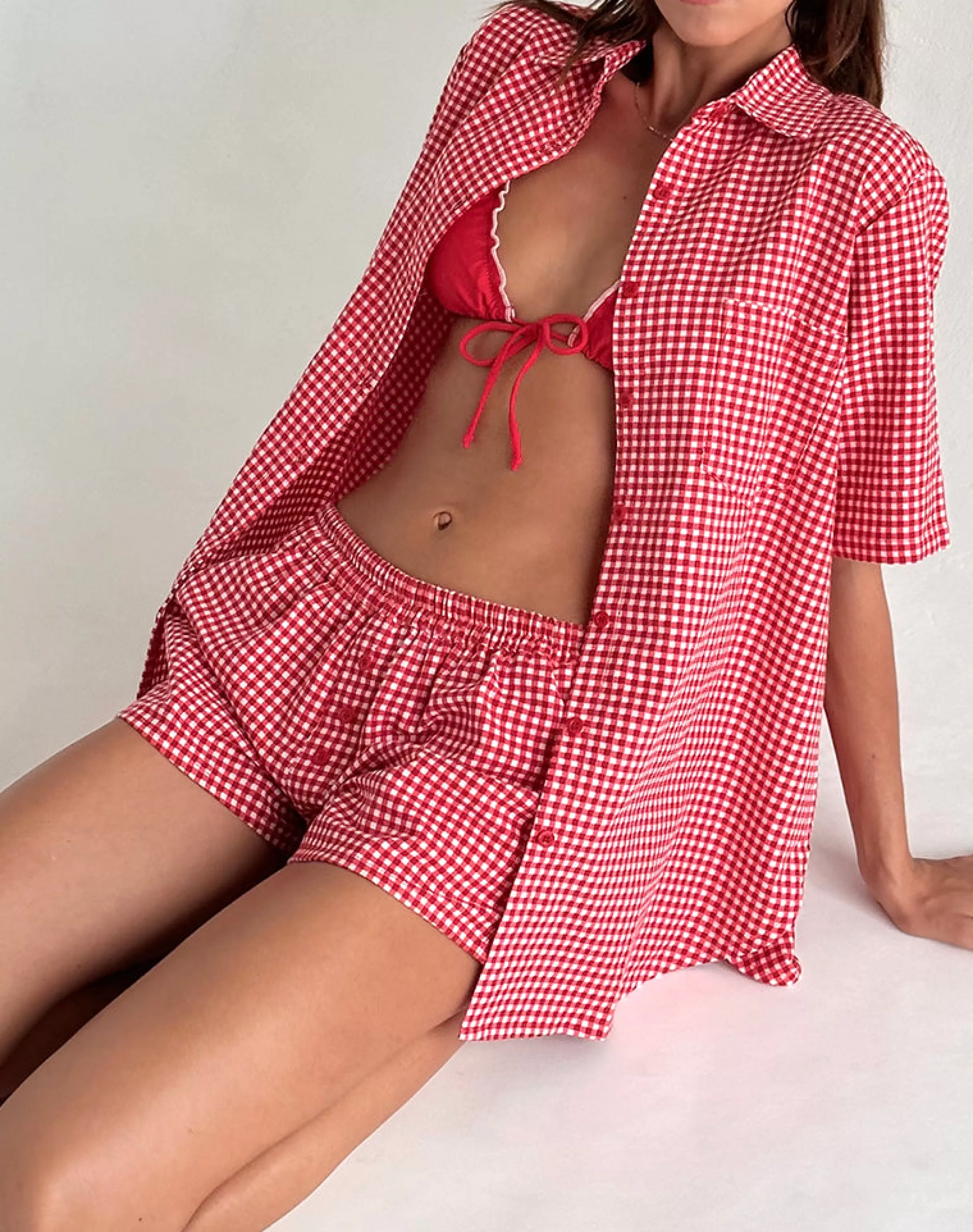 Clearance Smith Oversized Shirt In SWIMWEAR | SHIRTS AND BLOUSES