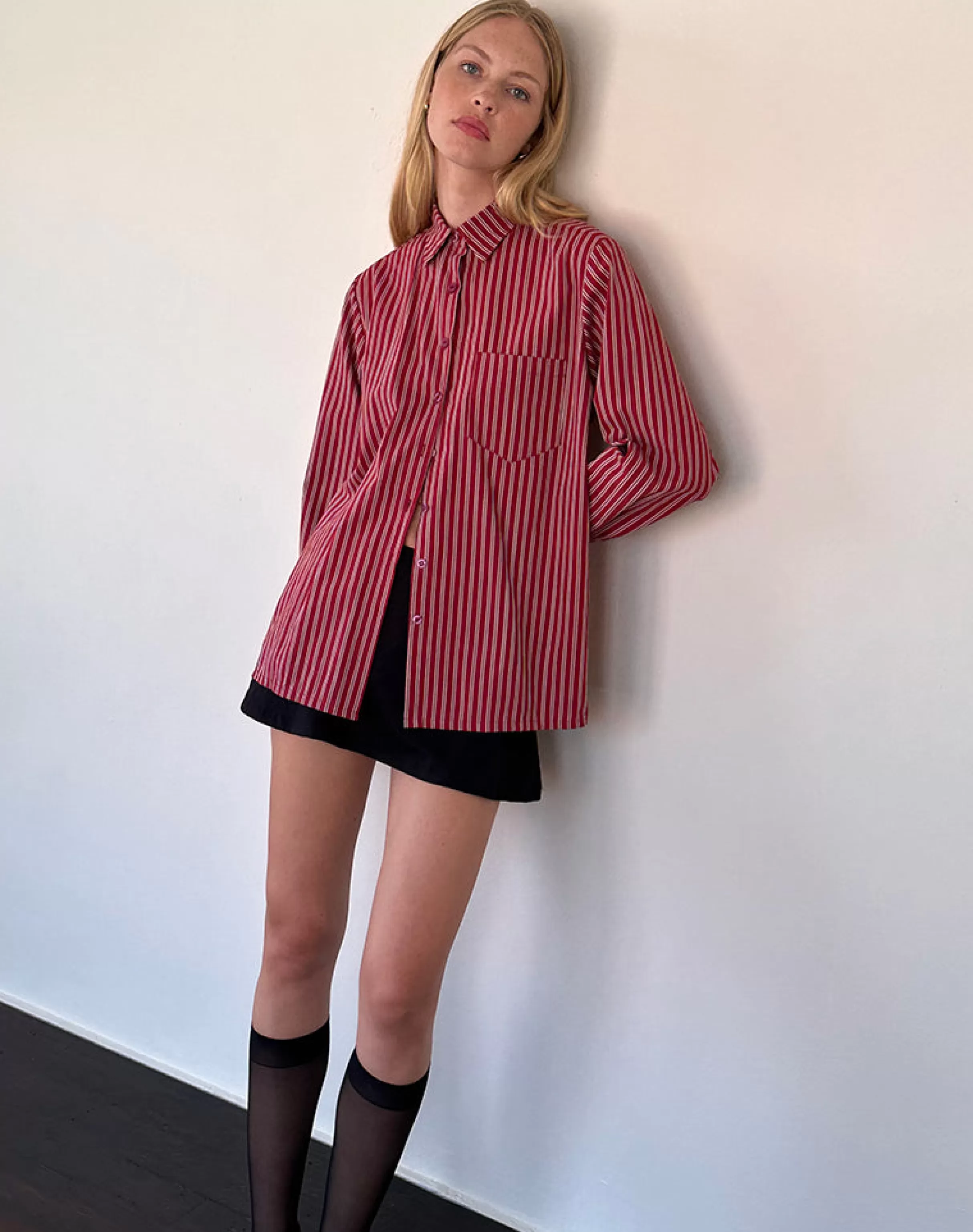 Cheap Turner Oversized Shirt In BISOUS | SHIRTS AND BLOUSES