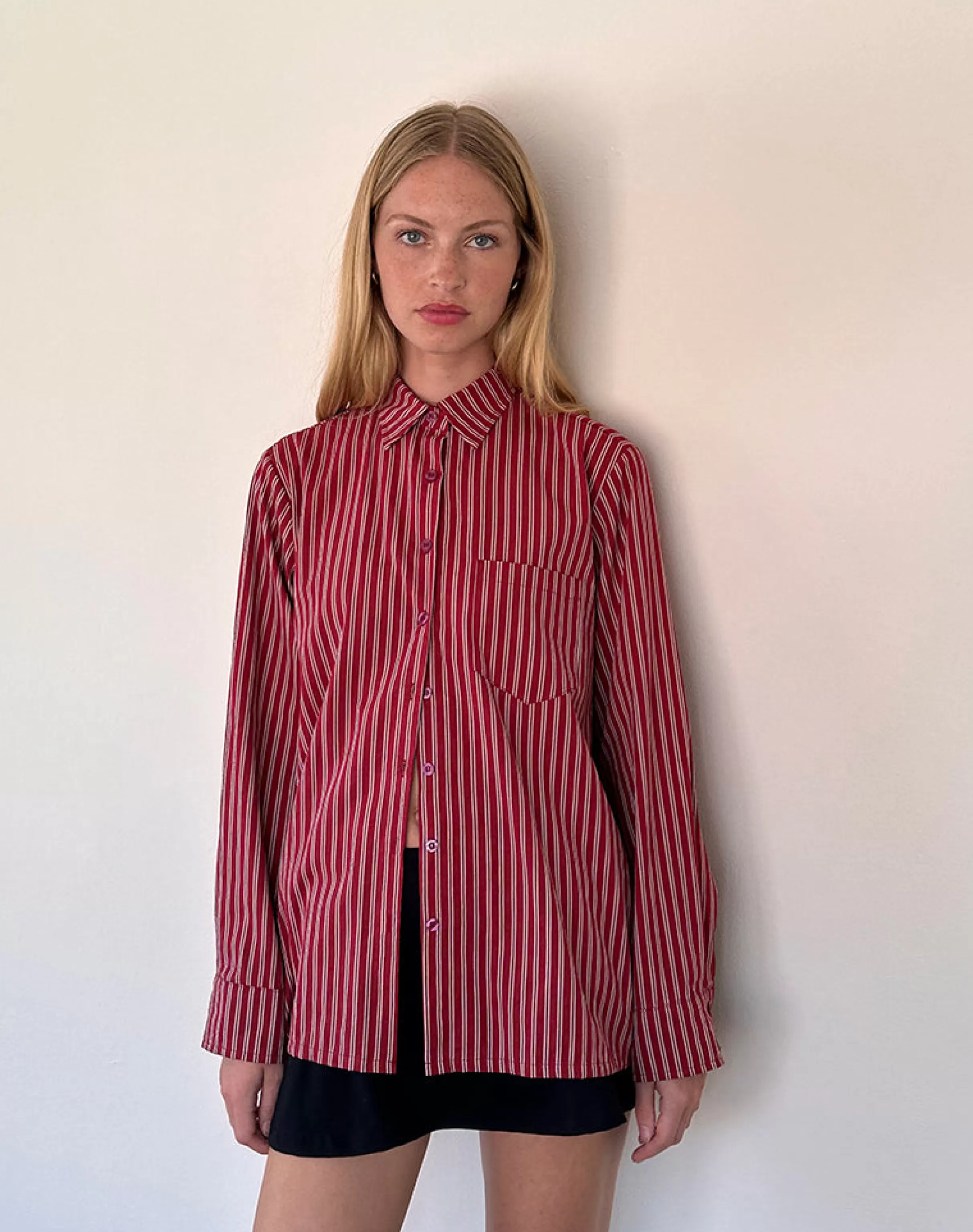 Cheap Turner Oversized Shirt In BISOUS | SHIRTS AND BLOUSES