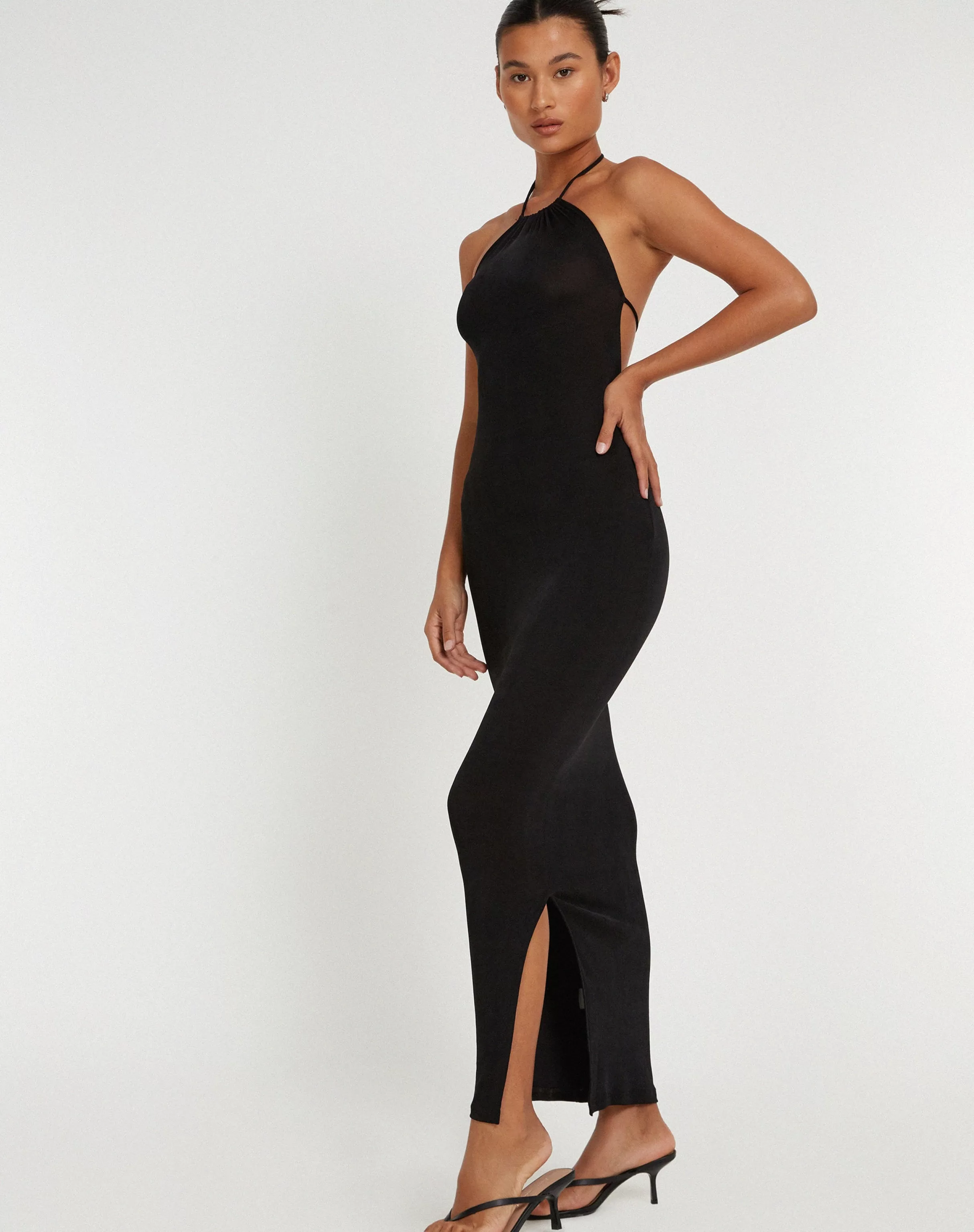 Best Sale Virnilia Halterneck Maxi Dress In MAXI DRESSES